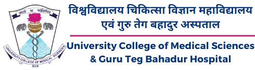 University College of Medical Sciences Delhi logo