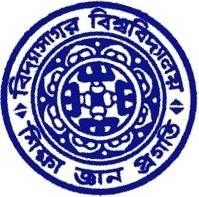 Vidyasagar University Midnapore logo
