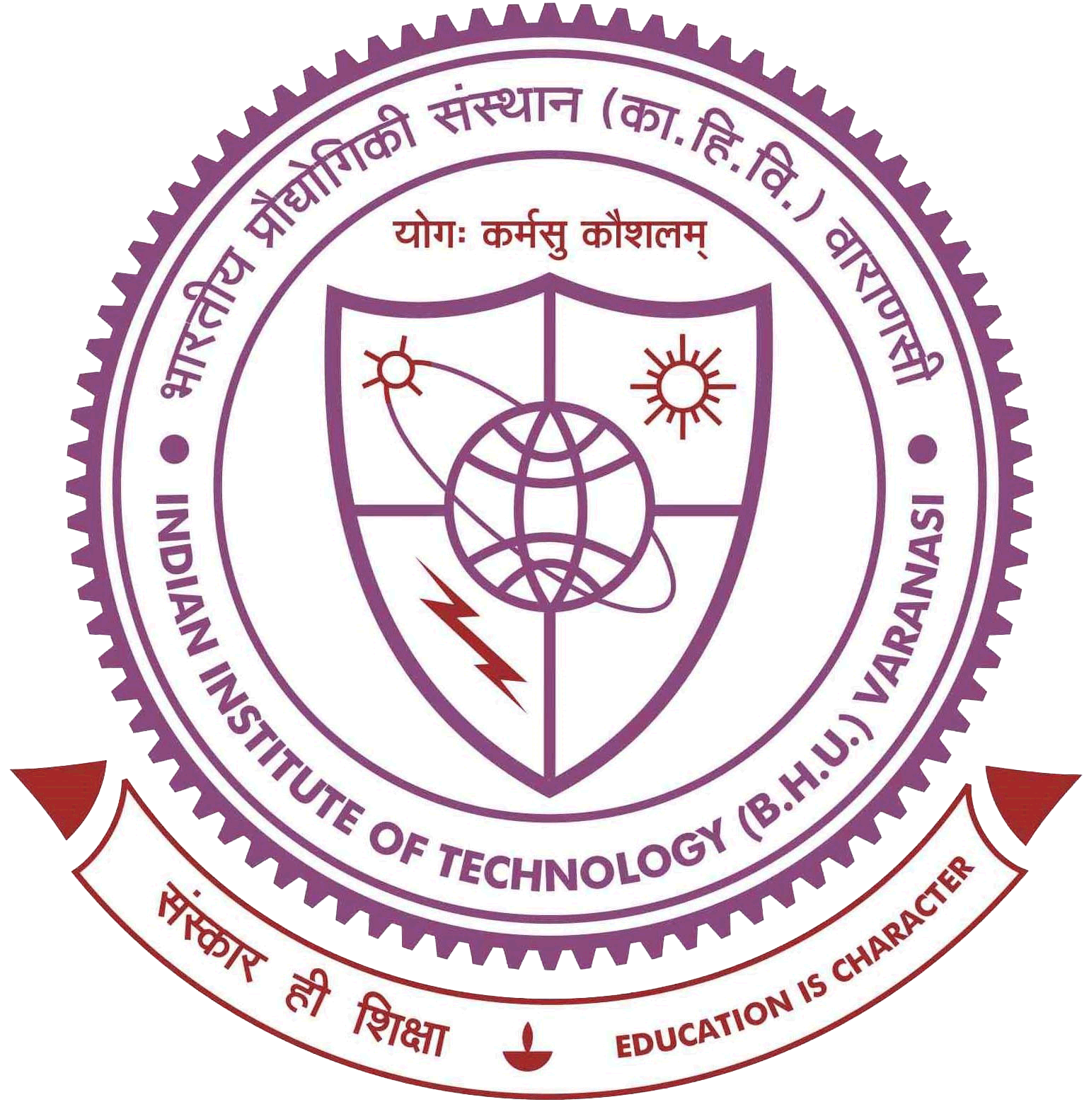 Indian Institute of Technology BHU Varanasi logo